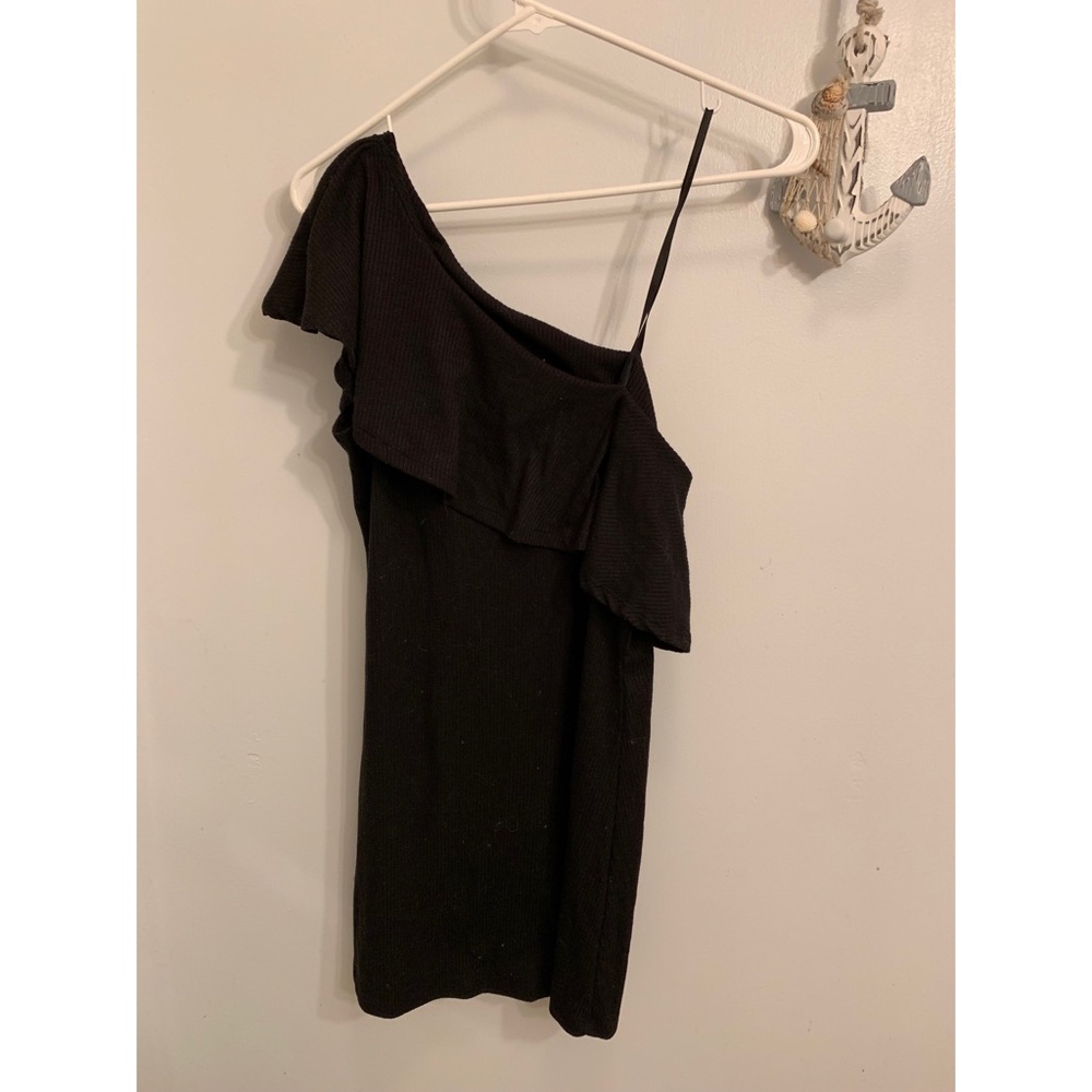Black one shoulder dress🖤